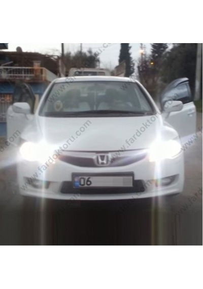 Fardoktoru Honda Civic Fd6 Led Xenon Şimşek Uzun Far Ampulü Photon Duo Hb3