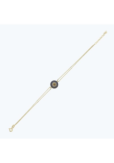 Altınbaş Altın Nazar Boncuklu Bileklik Abl0106-y-25842 Çok Renkli