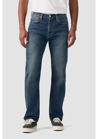 Levi's Erkek 501 Original Highway Five Dark Indigo Jean-16569 Mavi