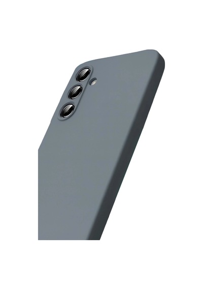 Samsung Galaxy A17 5g Nano İçi Kadife Silikon - Gri