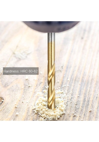 Merttools Hss Titanyum Kaplama 4 Mm Matkap Ucu Seti 10 Adet