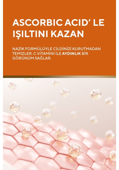 Ceelux Aydınlatıcı Etkili Vitamin C Duş Bakım Jeli Niacinamide ve Kojik Asit 400 ml