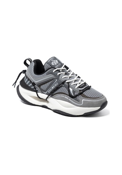 Suede Grey/tec Grey Sneaker Günlük Erkek Diğer 29214/cp F Bkku Bikkembergs Shoes Suede Grey/tech Gri