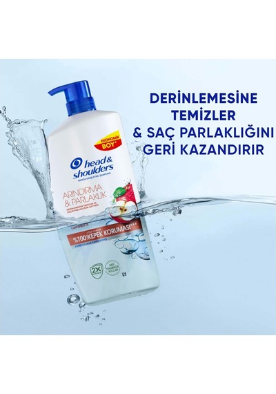 Head &amp Shoulders Arındırma Ve Parlaklık Kepeğe Karşı Etkili Şampuan 800ml
