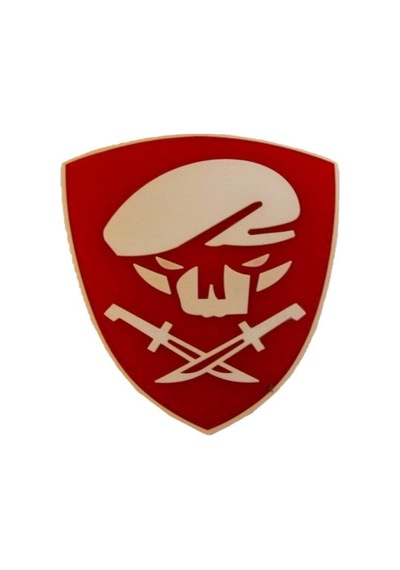 Terrien Premium Askeri Motif Silikon Arma Taktiksel Ürün Single Sword Komando Bere- Plastik - Peç Çok Renkli