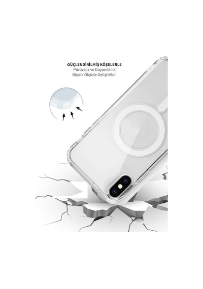 Iphone Xs Max Şeffaf Magsafe Kılıf Mtl Safe