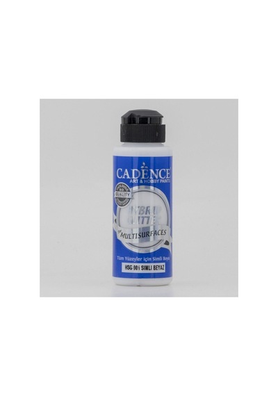 Hybrıd Akr. Multisurface Simli Gümüş Hsg-001 Beyaz 120 Ml Karışık Karışık
