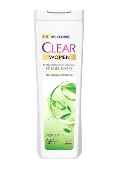 Clear Women Bitkisel Sentez Şampuan 2 x 350 ML