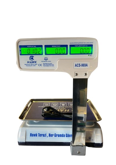 40kg / 2gr Hesaplamalı Ve Sayım Özellikli Boynuzlu Dijital Elektronik Terazi