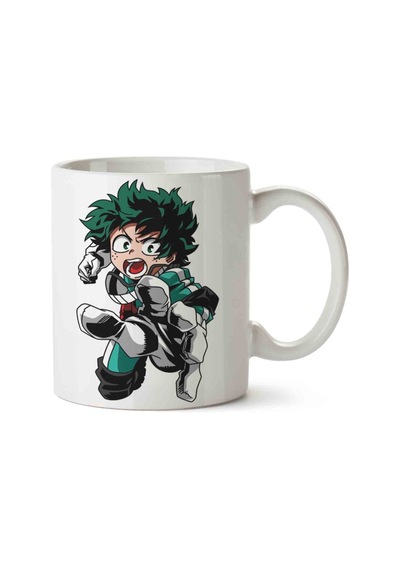 Boku No Hero Academia Porselen Kupa Bardak Beyaz