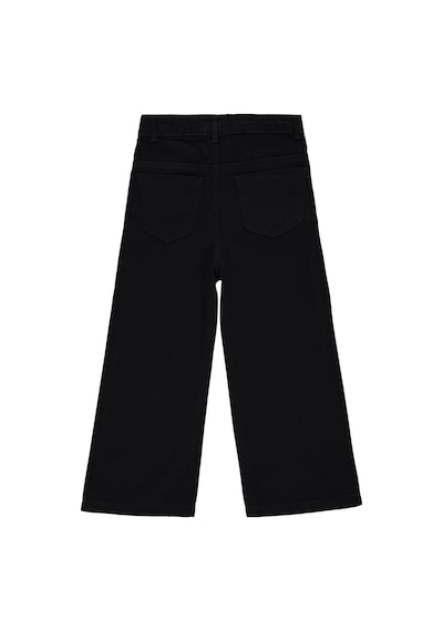 Civil Girls Taş Baskılı 10-13 Yaş Pantolon - Siyah