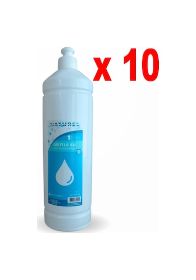 Naturel Distile Su Saf Su 1 Lt - 10 Adet