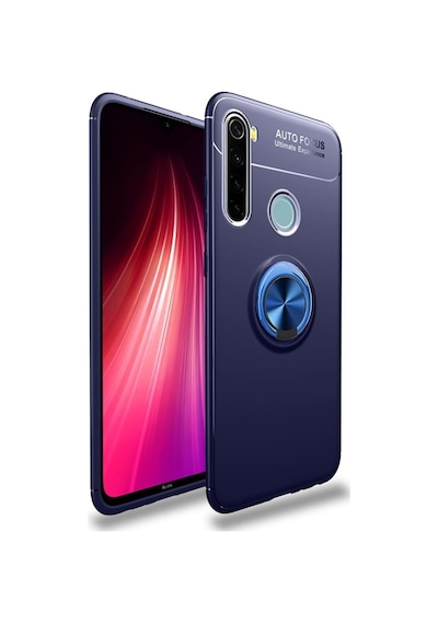Redmi Note 8T Yüzüklü Standlı Manyetik Kamera Korumalı Kılıf