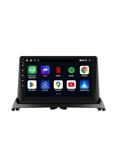 Renault Clio 1999-2006 Android Multimedya Carplay Android Auto Navigasyon 10gb Ram 256gb Pro 9"
