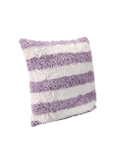 Lexroo Pop Stripe Dokuma Yastık Lila 45x45cm