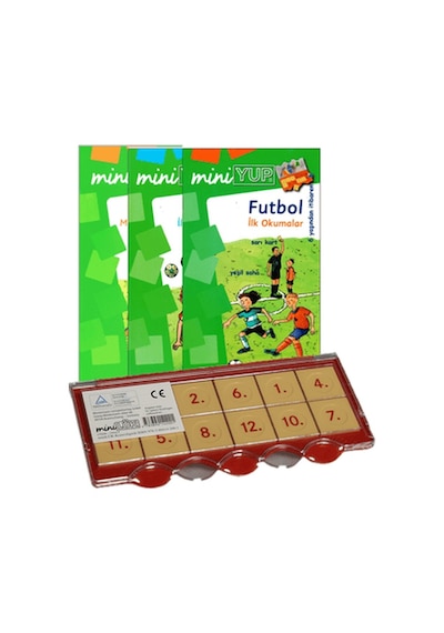 Miniyup 5 - 6 Yaş Görsel Dikkat Ve Zeka Geliştirme Seti -  Futbol Seri