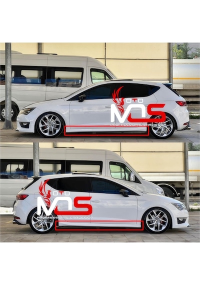 Seat Leon Mk3 Aero Marşpiyel Takım Fiberglass Boyasız