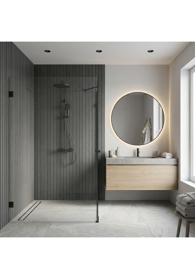 Brano Koyu Kahve Ahşap Desen Duvar Lambiri 60x280 Cm-kendinden Yapışkanlı 9-2-60x280