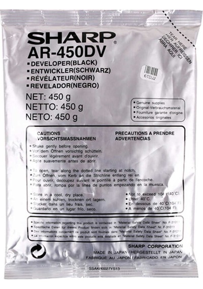 Sharp Ar-450dv Developer