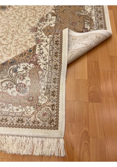 Nergis 200 X 300 İpek Halı Bej