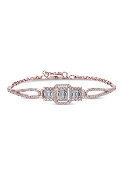 Casera's Gümüş Rose Baget Kadın Bileklik Csr2183078 Gümüş