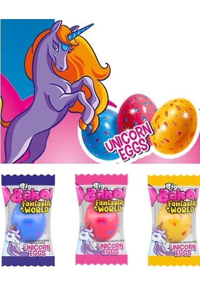 Big Babol Fantastic World Unicorn Eggs Mono Sakız 100 x 5 G
