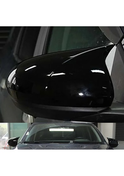 Dacia Duster 2 2018 2019 2020 2021 2022 2023 2024 Uyumlu Yarasa Batman Ayna Kapağı Takımı Parlak Siyah