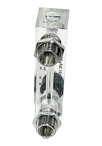 Debimetre - Ayar Vanalı -debi Ölçer - Şamandıralı - Lzm Gaz 0,4 4 L/dk