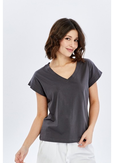 Fashion Friends Kadın Bluz 26y0034k1 Antrasit