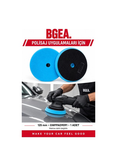 Bgea Yumuşak Açık Mavi Sünger 5 İnç 125 Mm