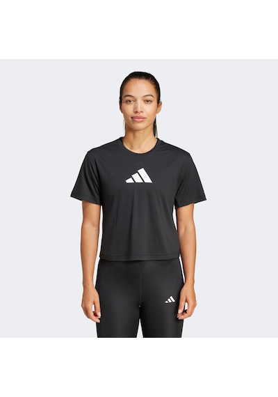 Adidas Train Essentials Big Logo Pernce Kadın Siyah Antrenman T-shirt Jg8614 SIYAH