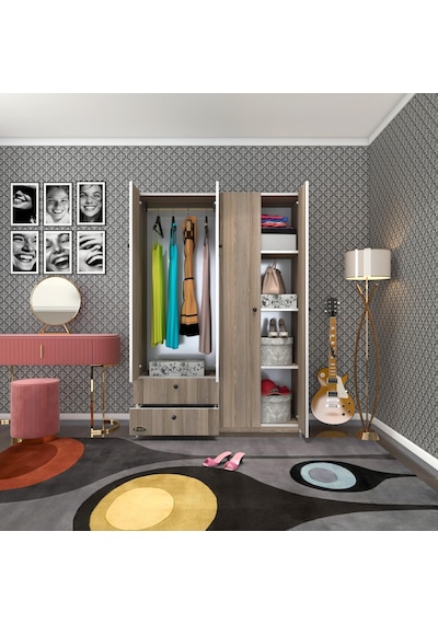 Kenzlife Gardırop 4 Kapılı Kapaklı 2 Çekmeceli Hüsnüyusuf Crd 173 120 42 Gardolap Dolap Ofis Kenzlife Gardırop 4 Kapılı Kapaklı 2 Çekmeceli Hüsnüyusuf Crd 173 120 42 Gardolap Dolap Ofis