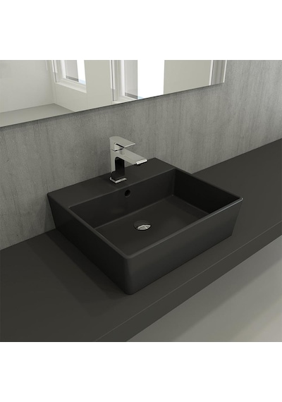 Bocchi Milano Lavabo 50 CM Mat Antrasit 1216-020-0126