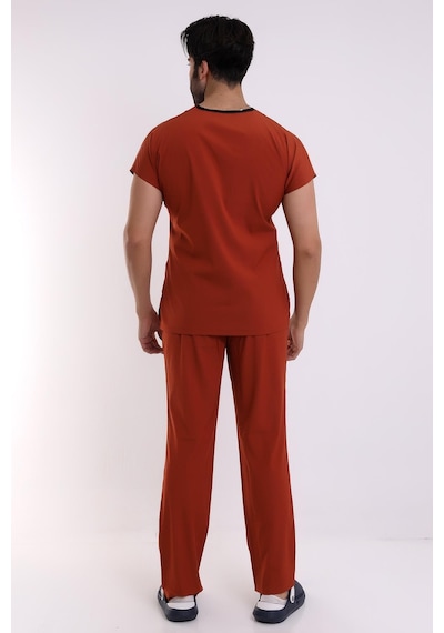 Bflex Soft Yarasa Kol Takım - 6426 Kiremit-7071