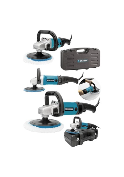 Graizer M-3000 3000 W Pasta Cila Polisaj Zimpara Makinesi Mavi