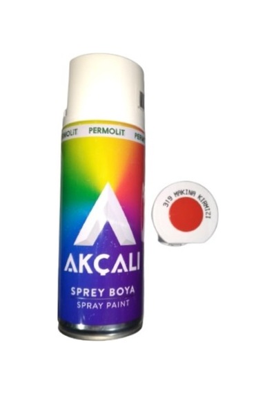 Akçalı 319 Makina Kırmızı Sprey Boya 400 Ml