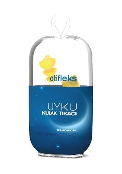 Otifleks Uyku Kulak Tıkacı, Şeffaf, Sesi Max. Düzeyde Engelleyen