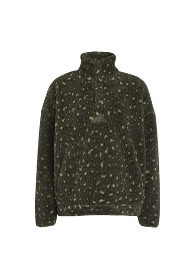 Olıstr Adidas Erkek Günlük Sweatshirt Xpl Hp Snap Aop Kq6614 Haki