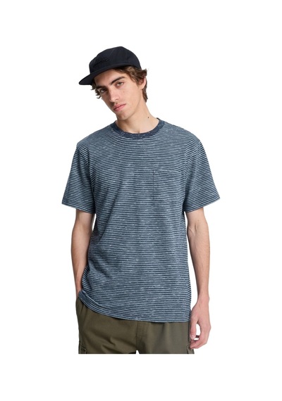 Quiksilver Quıksılver Lopaz Strıped S Ktp3 Lacivert
