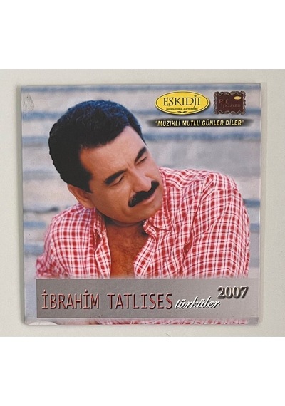 İbrahim Tatlıses Türküler 2007 Cd Orjinal Dönem Baskı
