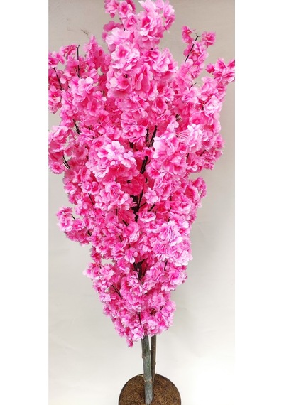 Rüzgar Yapay Çiçekçilik 180 Cm Pembe Bahardalı Ağacı Pembe