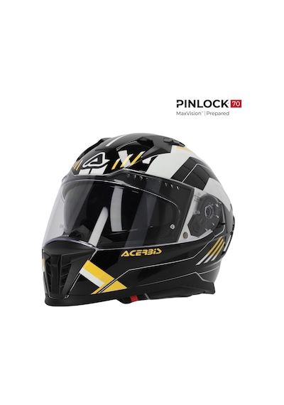 Acerbis X-Way Graphic Kask Sarı - Siyah