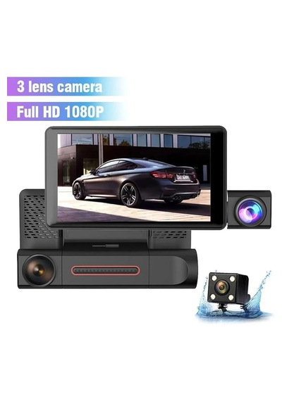 3 Yönlü Araç Kamerası 1080P Full HD Gece Görüş Geri Görüş | Wifi | G-Sensör |