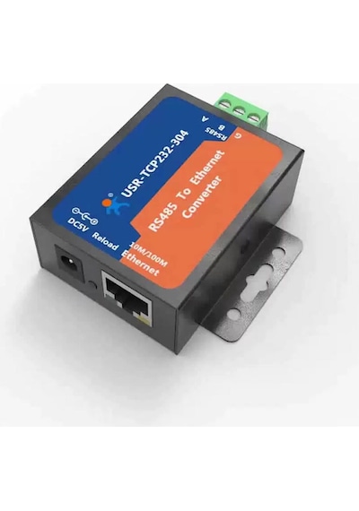 Usr-tcp232-304 Rs485 To Ethernet Çevirici Modül Metal Kutu Endüstriyel Tip Seri Port Sinyal Çevirici