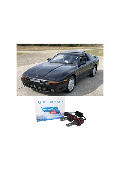 Toyota Supra Uzun+kısa Far Ampulü H4 Ultimate Yeni Seri Beyaz 1989-1992