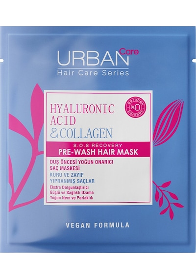 Urban Care Hyaluronic Acid ve Collagen Duş Öncesi Saç Bakım Maske 50 ML