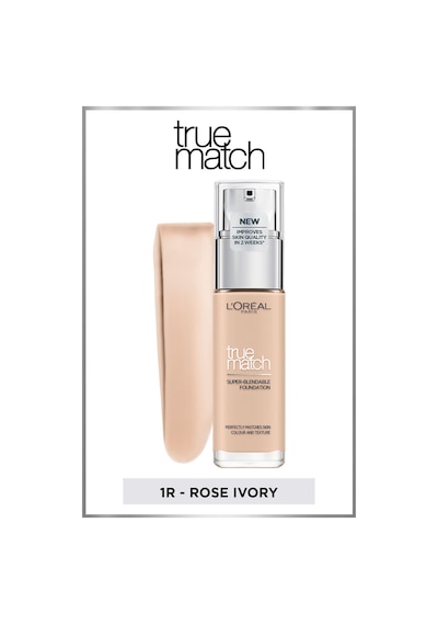 L'Oreal Paris True Match Bakım Yapan Fondöten 1R1C Rose Ivory 30 ML