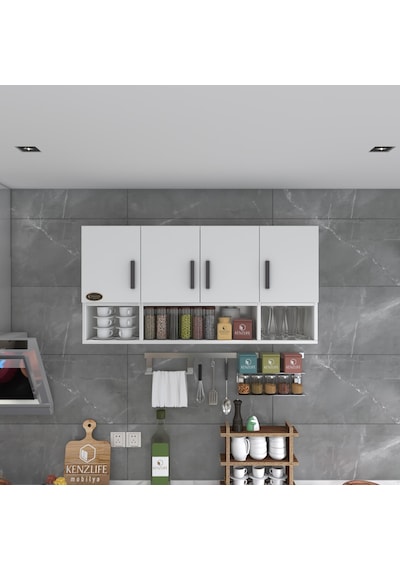 Kenzlife hazır mutfak severus byz 060*120*22 mutfak banyo dolabı kapaklı raflı Kenzlife hazır mutfak severus byz 060*120*22 mutfak banyo dolabı kapaklı raflı