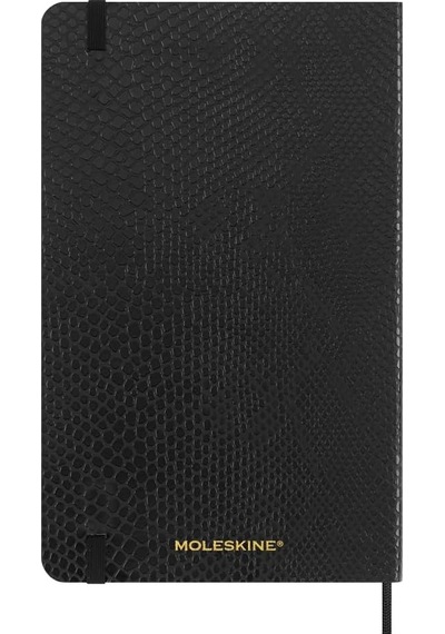 Moleskine Özel Seri Vegea Boa Siyah Defter L Boy - Kutulu Çok Renkli