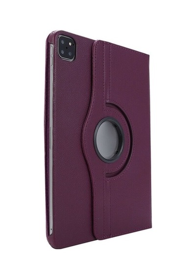 Apple Uyumlu iPad Pro 12.9 2020 4.Nesil Kılıf 360 Dönerli Standlı +Kalem